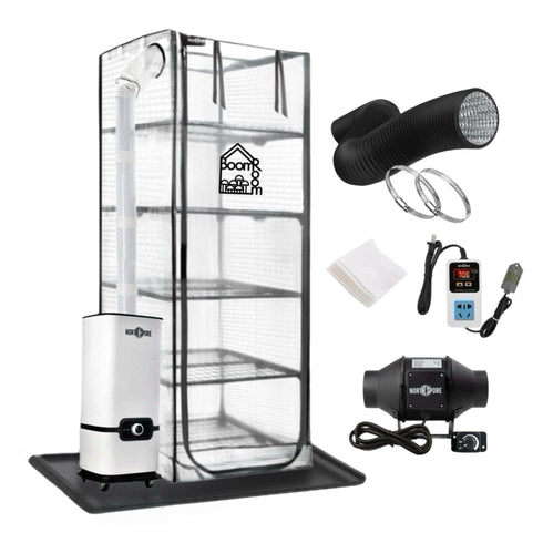 'BoomRoom II' Automated Martha Tent Mushroom Grow System