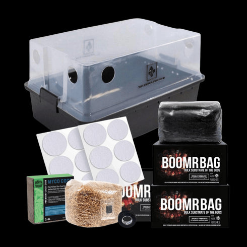 Max Yield Bins Dung-Loving Monotub Mushroom Grow Kit