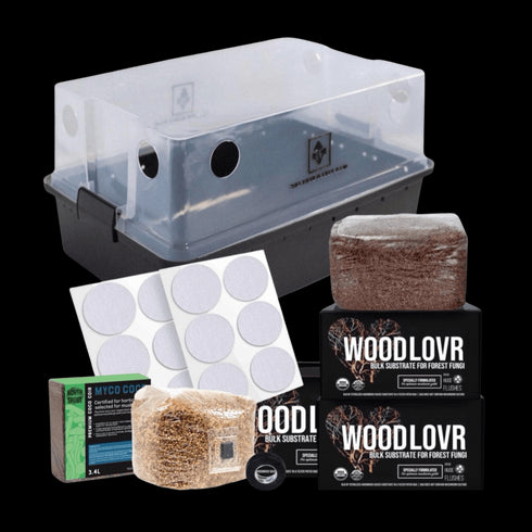 Max Yield Bins Wood-Loving Monotub Mushroom Grow Kit