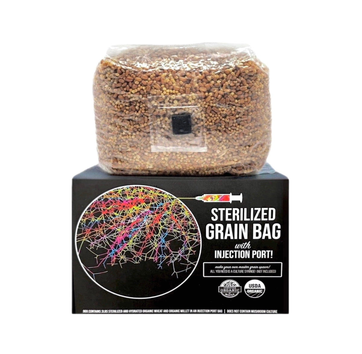 Small Mushroom Grow Bags with Self Healing Injection Port