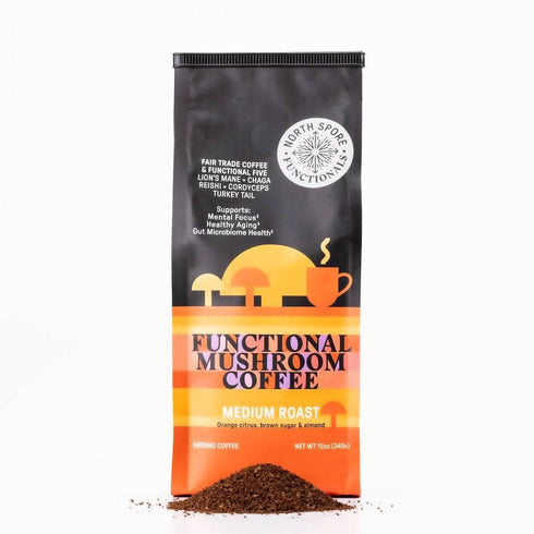 Mushroom Mornings Gift Bundle | Coffee & Lion’s Mane for Focus, Energy & Balance