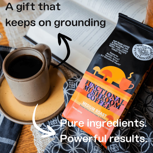 Mushroom Mornings Gift Bundle | Coffee & Lion’s Mane for Focus, Energy & Balance