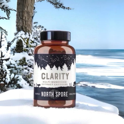 Organic ‘Clarity’ Mushroom Capsules (High Potency)