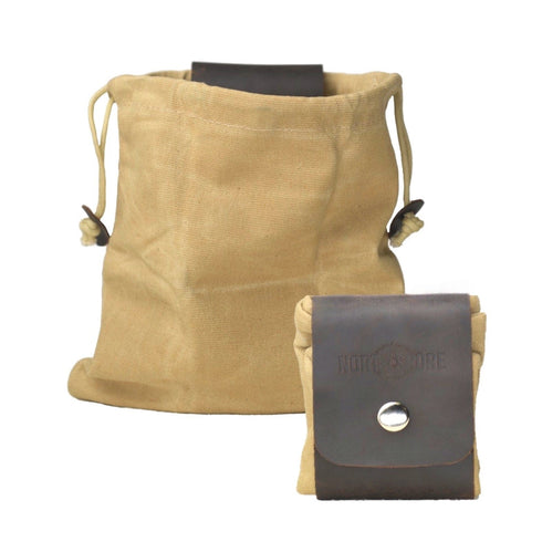 North Spore Waxed Canvas Foraging Hip Bag