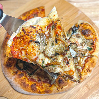 Mushroom Pizza Recipe by Spore to Fork