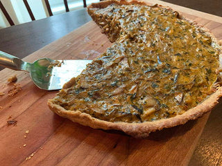 Vegetarian Savory Mushroom Tart Recipe