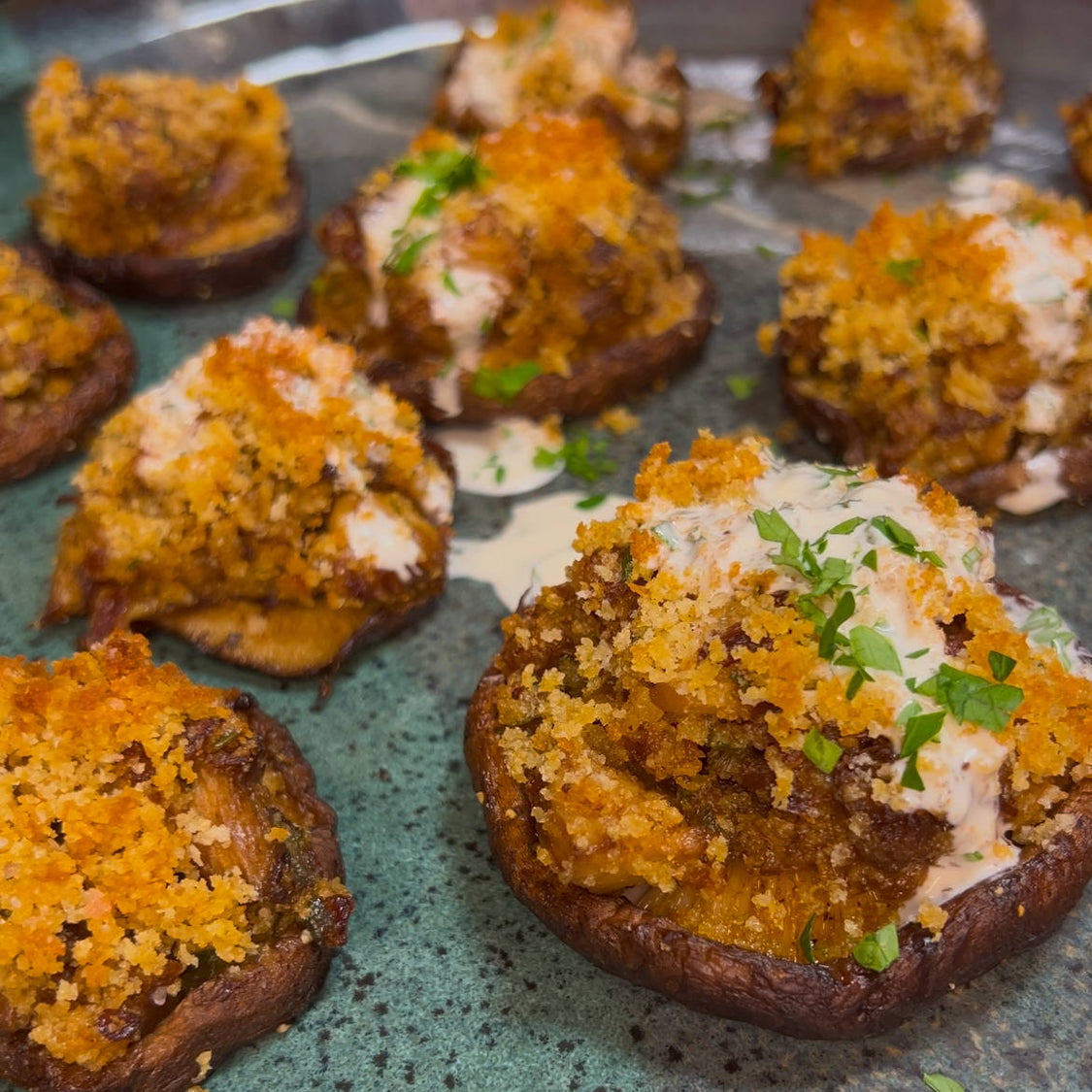stuffed mushrooms