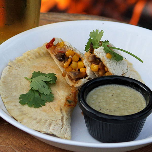 Oyster Mushroom & Corn Empanada Recipe