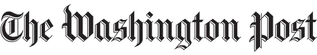 The Washington Post logo in blackletter font on a light background.