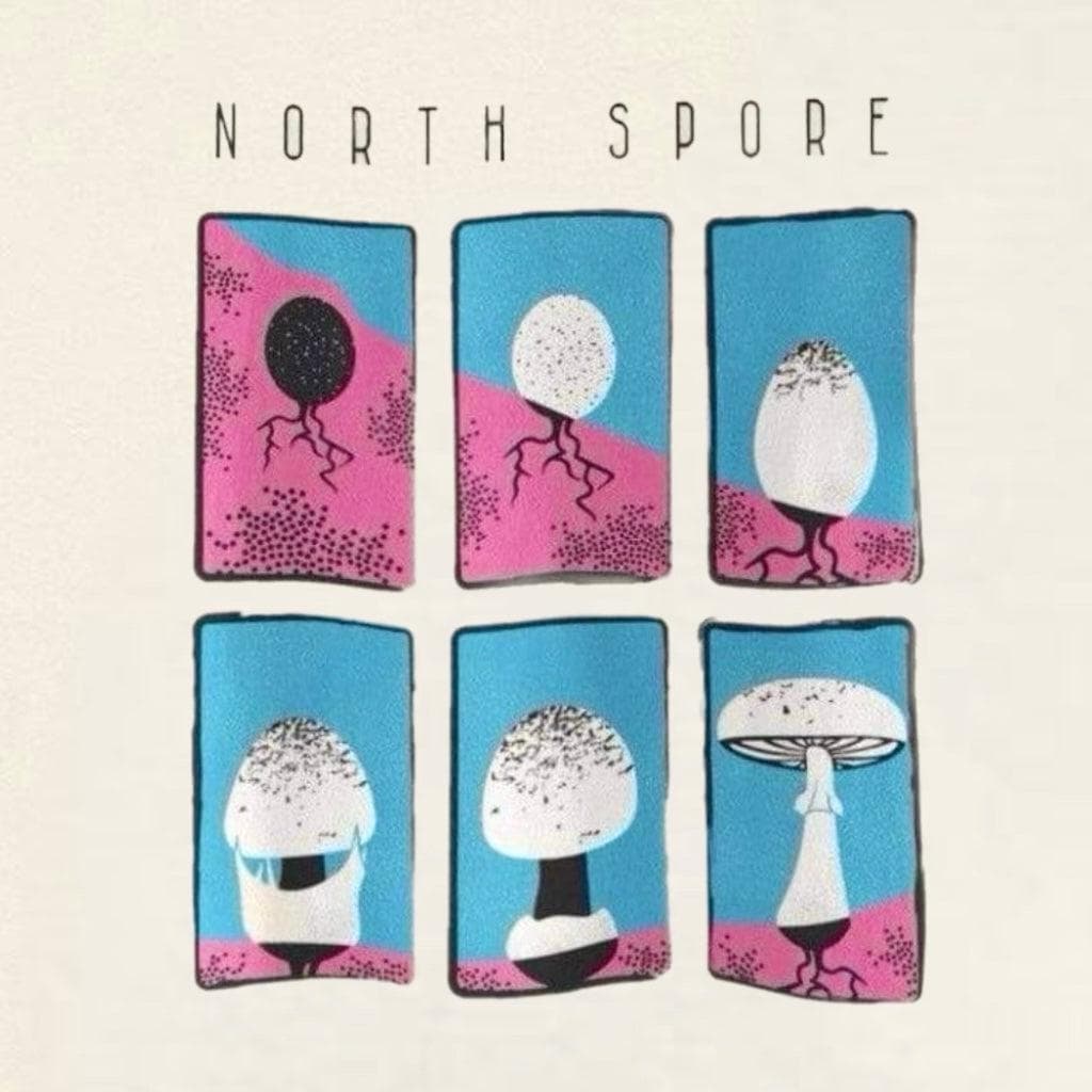 Brand Merch Blue ‘Destroying Angel’ North Spore T-Shirt