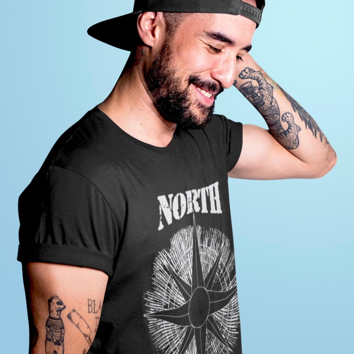 Brand Merch North Spore Black Logo T-Shirt