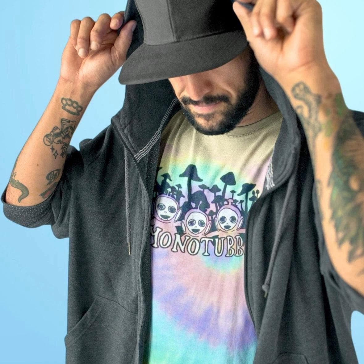 Brand Merch Tie Dye 'Monotubbies' North Spore T-Shirt