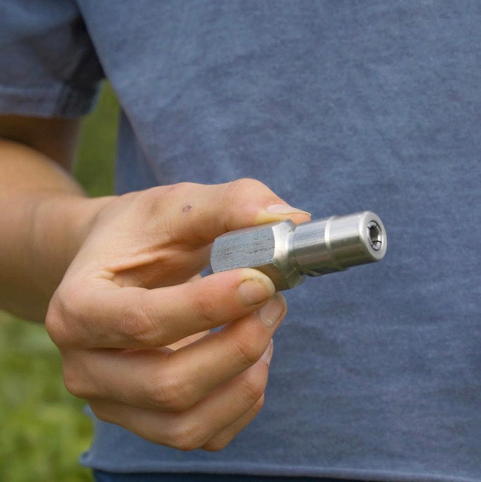 Angle Grinder Adapter | Mushroom Log Inoculation Tools – North Spore