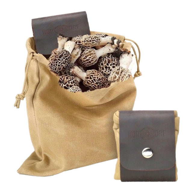 North Spore Waxed Vegan Canvas Foraging Hip Bag