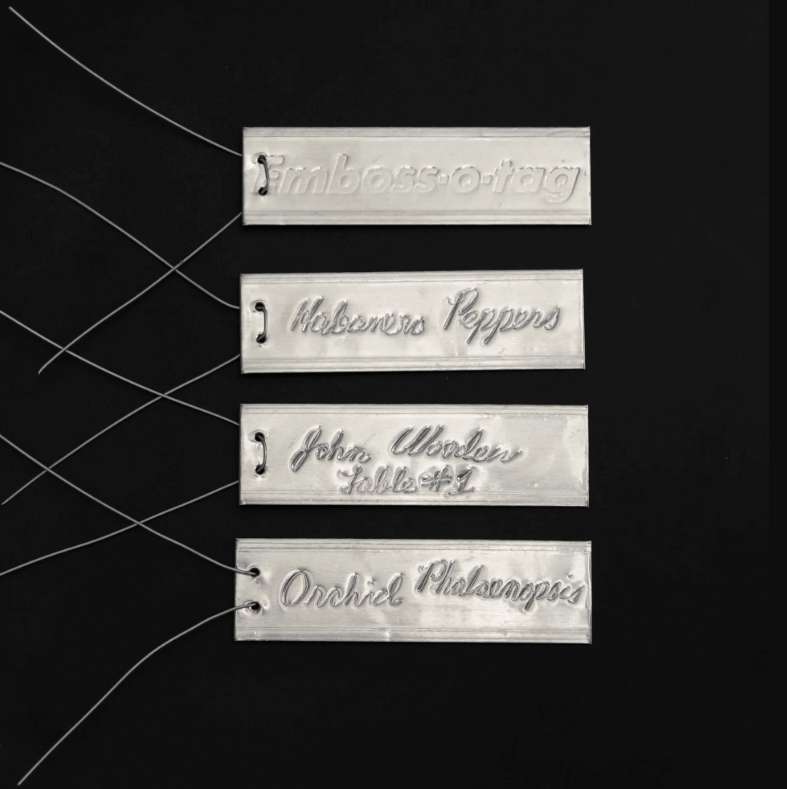 Cultivating Tools Emboss-o-tag