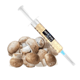 Image thumbnail: Culture Organic Almond Agaricus Mushroom Liquid Culture Syringe