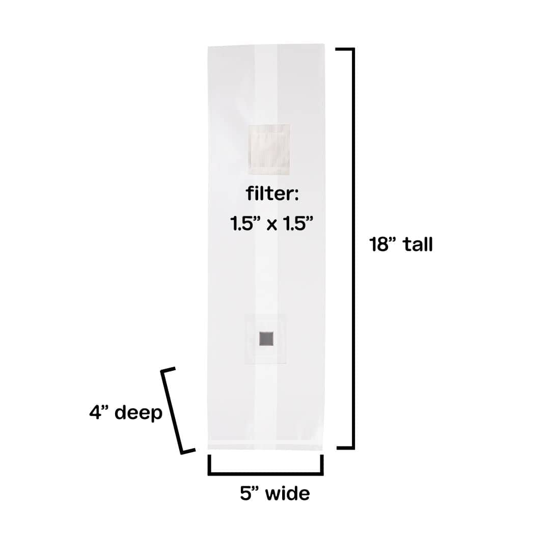 Grow Bags and Filters 0.2 Micron Filter Patch + Injection Port Unicorn 10T-Inj Mushroom Grow Bags
