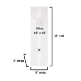 Image thumbnail: Grow Bags and Filters 0.2 Micron Filter Patch + Injection Port Unicorn 10T-Inj Mushroom Grow Bags