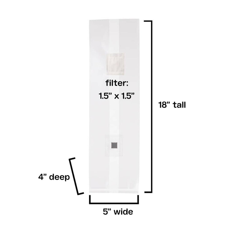 Grow Bags and Filters 0.2 Micron Filter Patch + Injection Port Unicorn 10T-Inj Mushroom Grow Bags