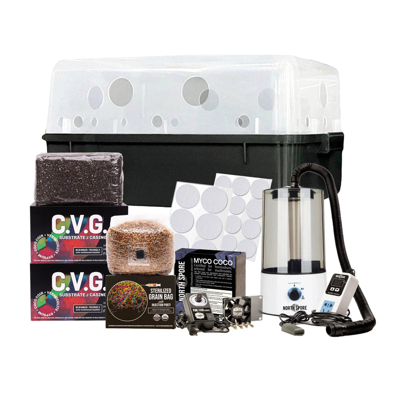 Grow Chambers Automated 'Boomr Bin' + CVG Monotub Mushroom Grow Kit
