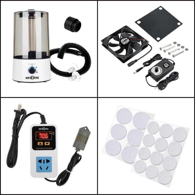 Grow Chambers Automated 'Boomr Bin' + Fruiting Blocks Monotub Kit