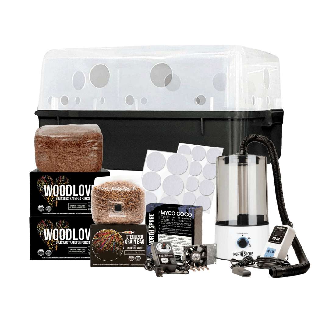 Grow Chambers Automated 'Boomr Bin' Wood-Loving Monotub Mushroom Grow Kit