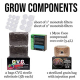 Image thumbnail: Grow Chambers Beginner Automated 'Boomr Bin' + CVG Monotub Mushroom Grow Kit