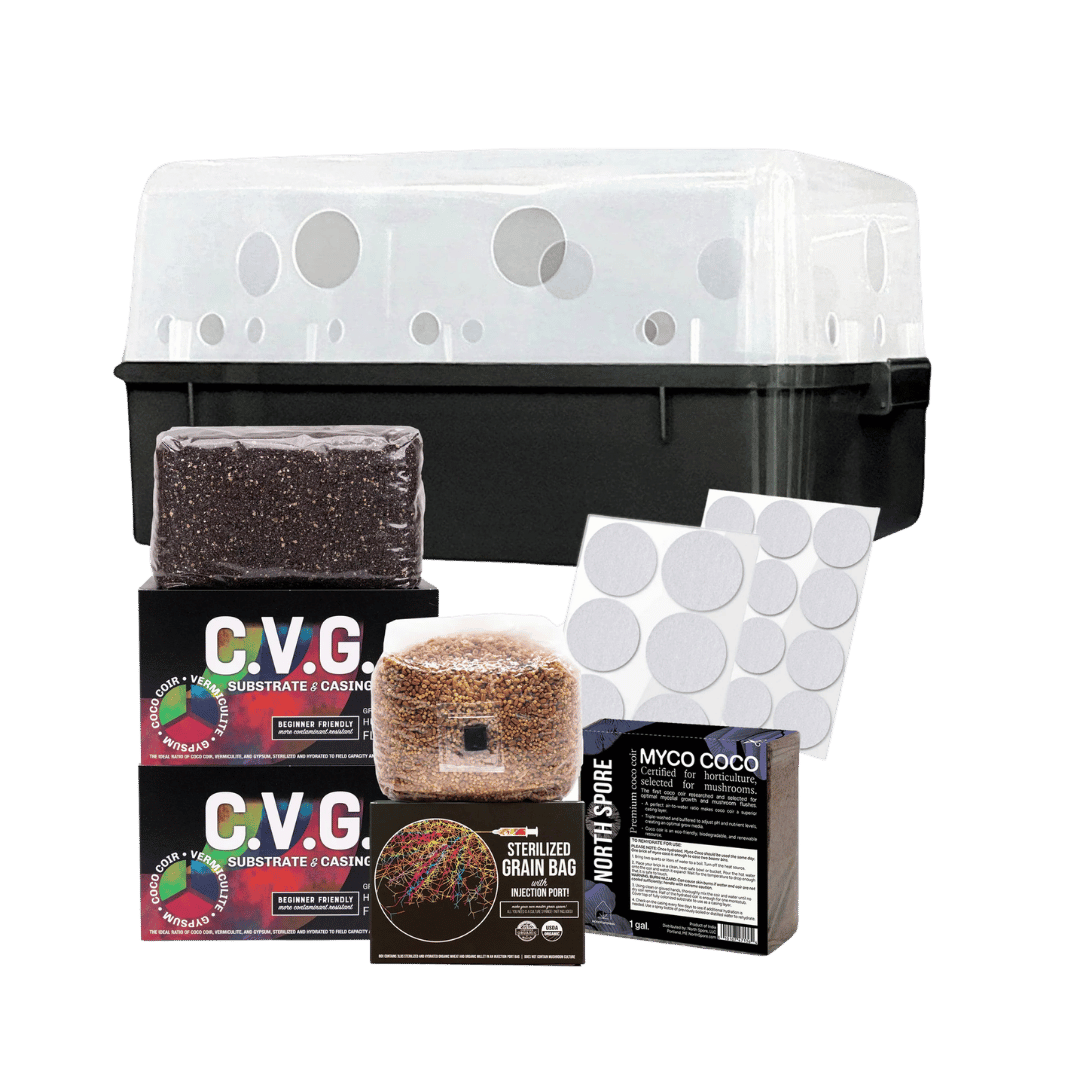 Grow Chambers Boomr Bin' + CVG Monotub Mushroom Grow Kit