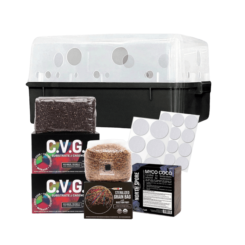 Grow Chambers Boomr Bin' + CVG Monotub Mushroom Grow Kit