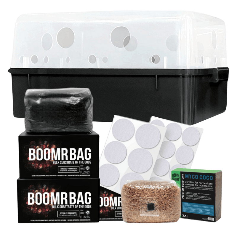 Grow Chambers 'Boomr Bin' Dung-Loving Monotub Mushroom Grow Kit