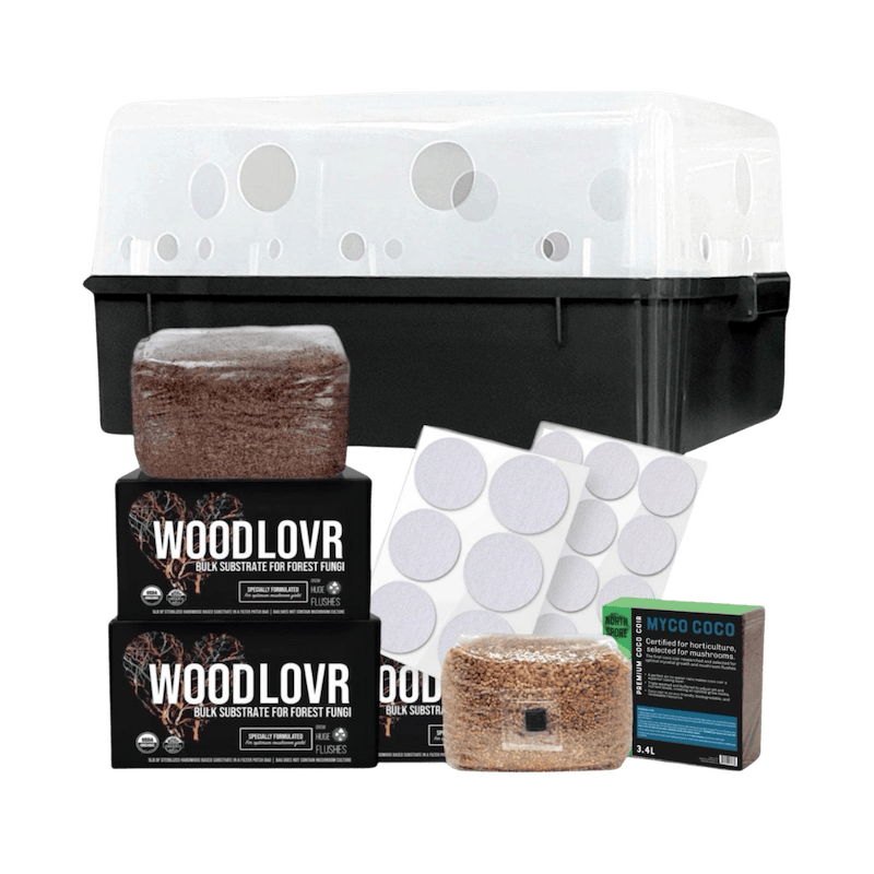 Grow Chambers 'Boomr Bin' Wood-Loving Monotub Mushroom Grow Kit