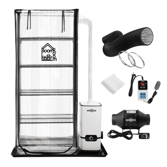 'BoomRoom II' Automated Martha Tent Mushroom Grow System