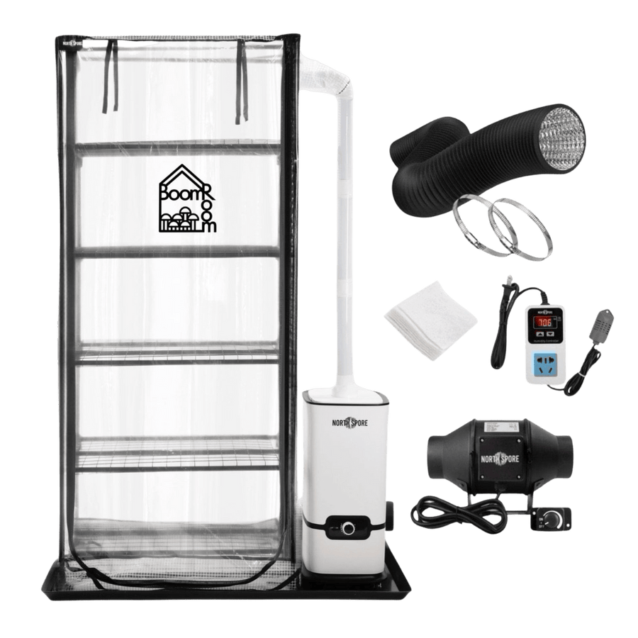 'BoomRoom II' Automated Martha Tent Mushroom Grow System