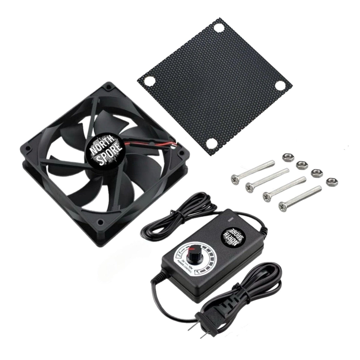 Mimi Fan Module Monotub Fan Kit | FAE Fan Mini with Power Controller – North Spore