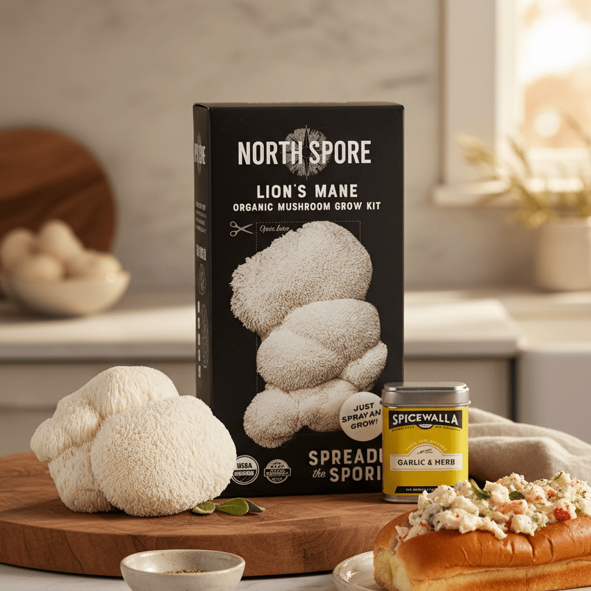 Holiday Bundle Lion's Mane Lobster Roll Meal Kit