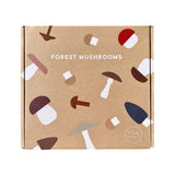 Image thumbnail: Holiday Gifts Moon Picnic Wooden Forest Mushroom Set