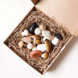 Image thumbnail: Holiday Gifts Moon Picnic Wooden Forest Mushroom Set