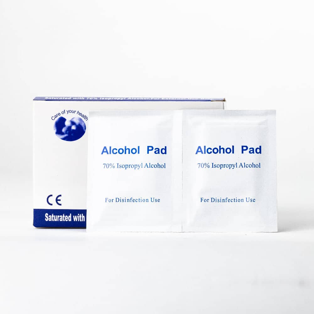 Laboratory Supplies 70% Isopropyl Alcohol Prep Pads (50 ct)