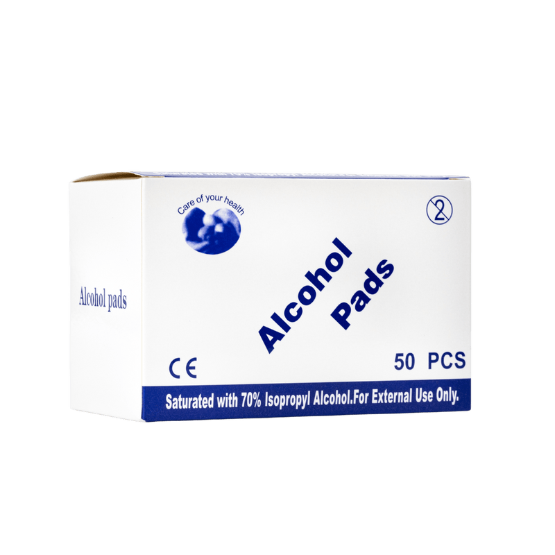 Laboratory Supplies 70% Isopropyl Alcohol Prep Pads (50 ct)