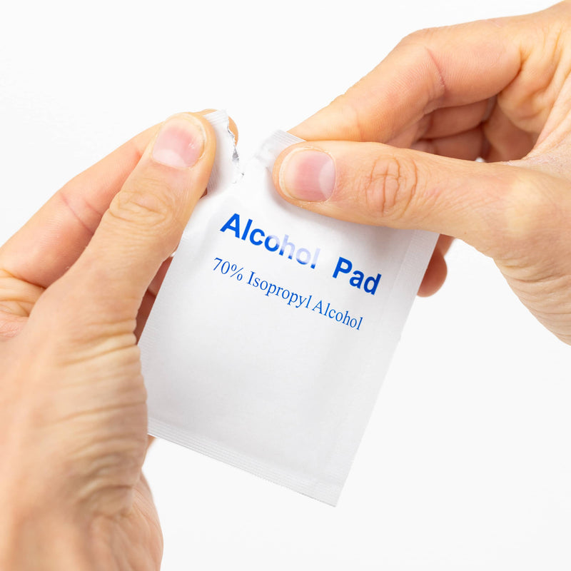 Laboratory Supplies 70% Isopropyl Alcohol Prep Pads (50 ct)