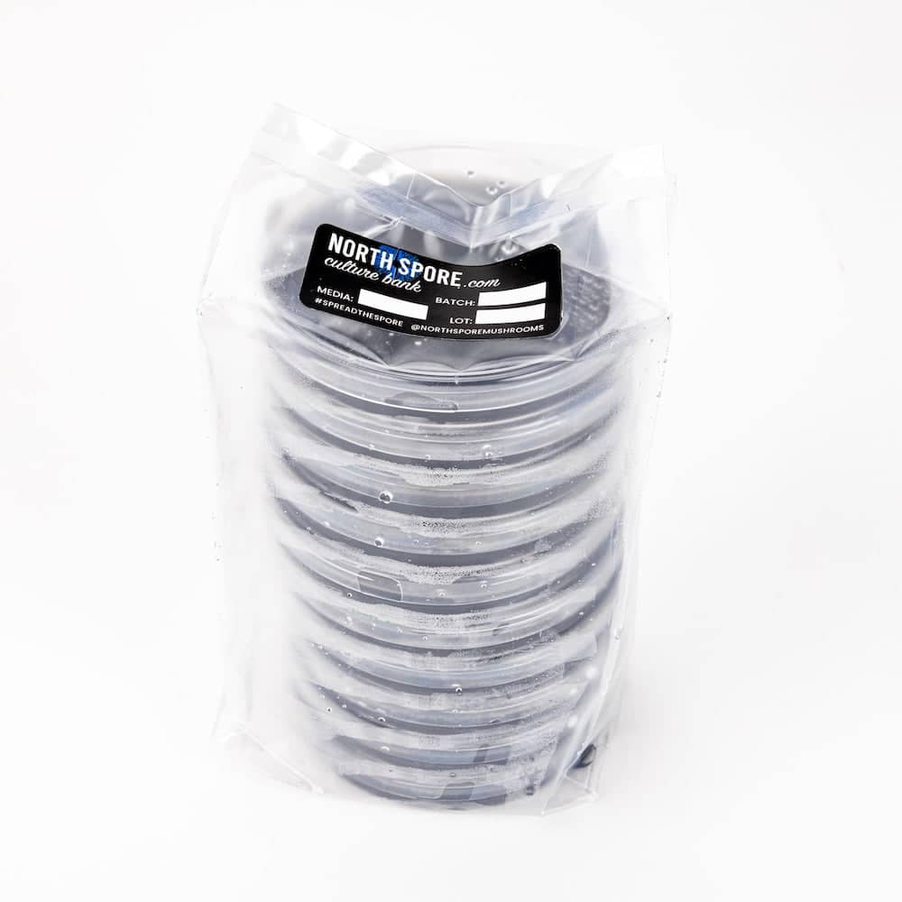 Laboratory Supplies Black Biochar Pre-Poured Sterile Agar Plates