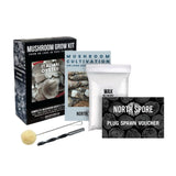 Image thumbnail: Log Kit Organic Italian Oyster Mushroom Outdoor Log Growing Kit