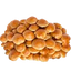 A cluster of small, brown-capped mushrooms with short stems, closely packed together against a white background.