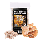 Image thumbnail: Plug Spawn Organic Chicken of the Woods Mushroom Plug Spawn