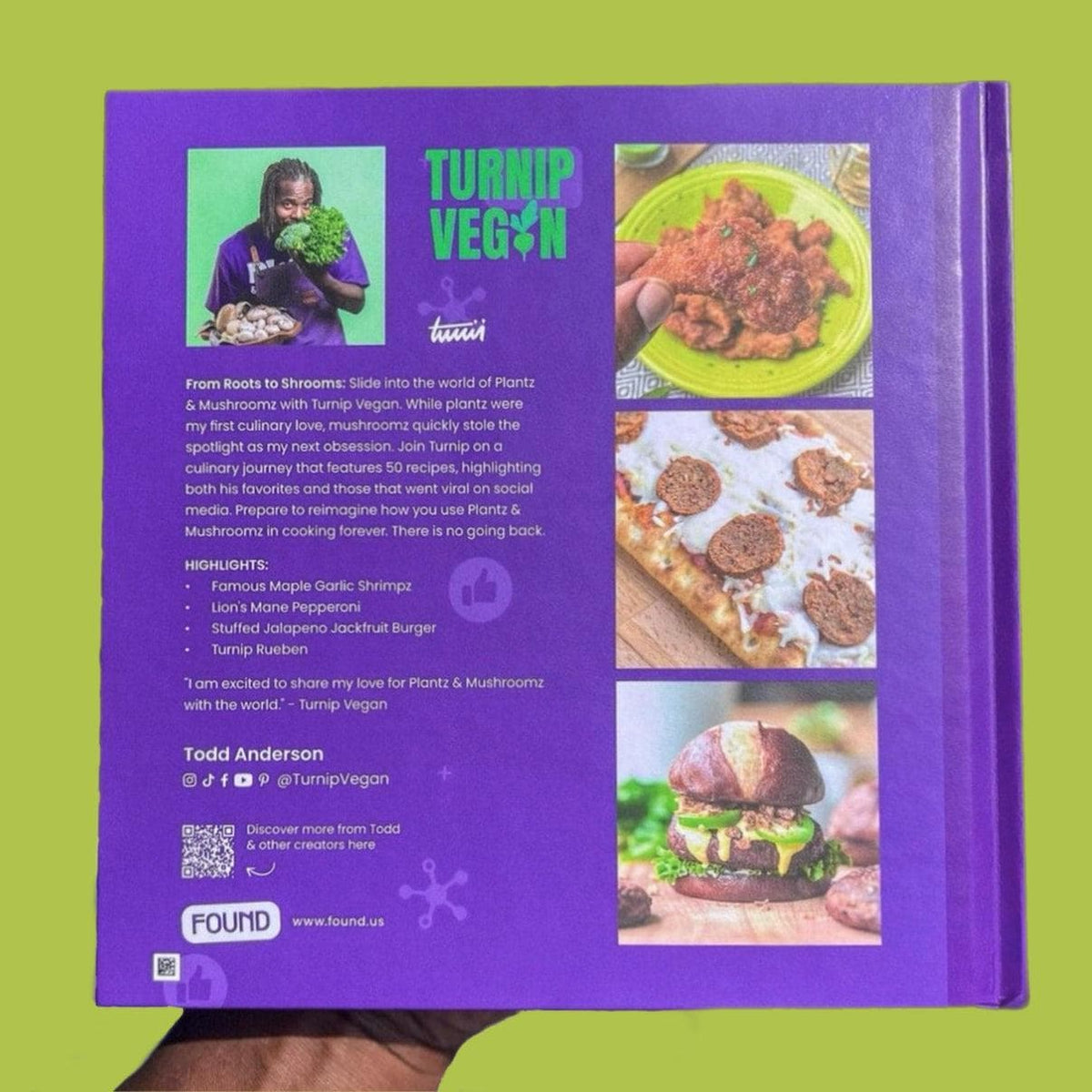 Print Books It's All About Plantz & Mushroomz Recipe Book