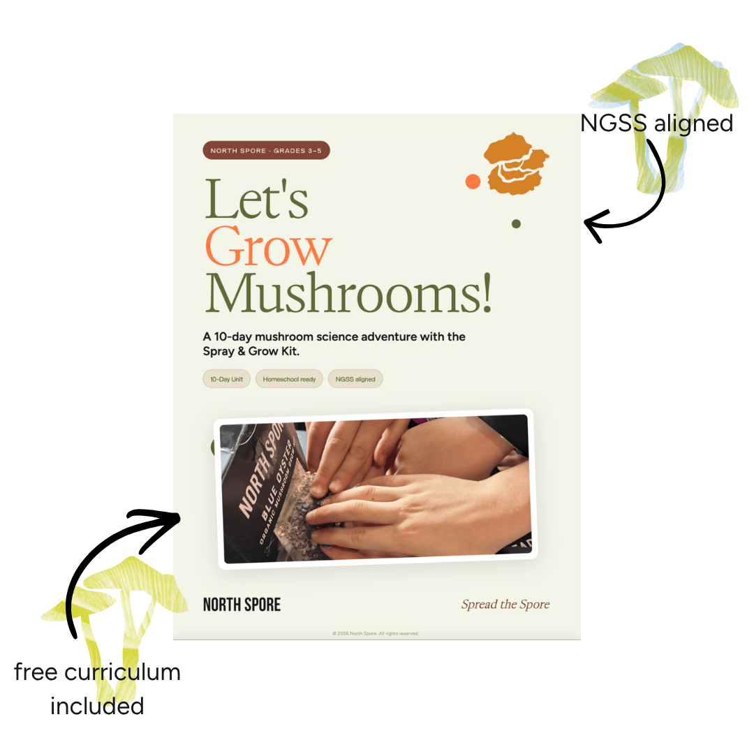 Spray & Grow Kit Organic Educator Spray and Grow Mushroom Kit (6-Pack Bundle)