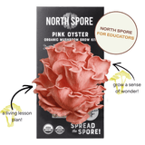 Image thumbnail: Spray & Grow Kit Organic Educator Spray and Grow Mushroom Kit (Pink Oyster)