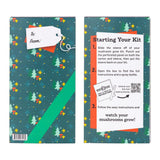 Image thumbnail: Spray & Grow Kit Organic ‘Spray & Grow’ Holiday Gift Wrap Mushroom Growing Kit