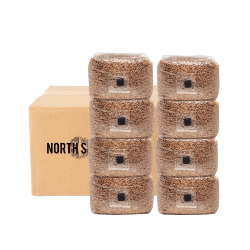 Sterile Substrate 8-Pack Organic Sterilized Grain Spawn Bags