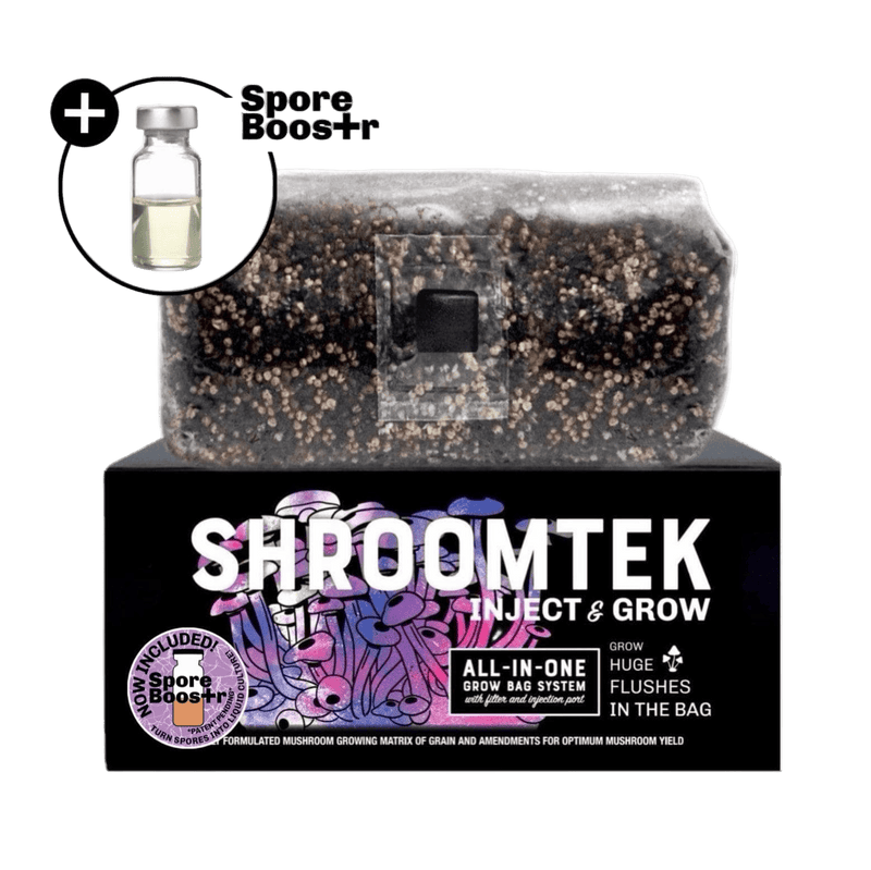 Sterile Substrate 'ShroomTek' + Spore Boostr All-In-One Mushroom Grow Bag
